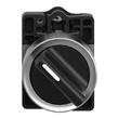 Interruptor selector Ø 22mm, mango estándar, 2 posiciones, 1 NA + 1 NC