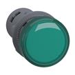 Luz Piloto Monolítica, Easy Harmony Xa2, Plástico, Verde, 22 Mm, Led Integral, Terminales Con Abrazaderas De Tornillo, 24 V Ca Cc