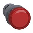 Luz Piloto Monolítica, Easy Harmony Xa2, Plástico, Rojo, 22 Mm, Led Integral, Terminales Con Abrazaderas De Tornillo, 24 V Ca Cc