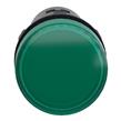Luz Piloto Monolítica, Easy Harmony Xa2E, Plástico, Verde, 22 Mm, Led Integral, Terminales Con Abrazaderas De Tornillo, 110 V Ca Cc, Antiinterferencia