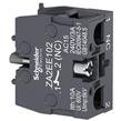 Bloque contacto, Easy Harmony XA2, contacto único, para cabezal 22 mm, terminal fastón, 1 NC
