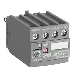 1SBN020114R1000 TEF4-OFF Temporizador Electrónico Frontal Retardo Desconexión ABB