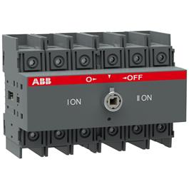 Conmutador Tripolar I-O-II Manual OT100F3C ABB
Corriente Nominal: 100 A @ 380-415 VAC @ AC-21A / 22A