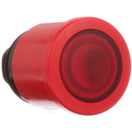 Cabeza de Pulsador Parada de Emergencia MPMP3-11R Montaje 22 mm, Operador 40 mm, IP66 con llave 1SFA611511R1101 ABB