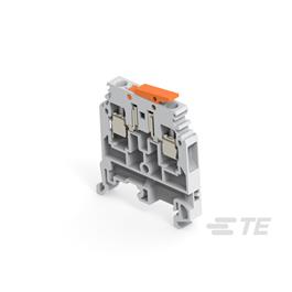 Borna de conexión paso directo 10 AWG 41A para riel DIN – 1SNA115686R1300 – TE ENTRELEC