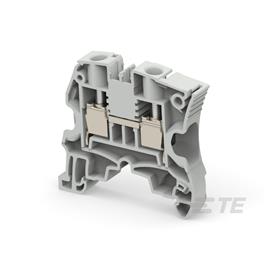 Borna de conexión paso directo 6-24 AWG 57A para riel DIN – 1SNK508010R0000 – TE ENTRELEC