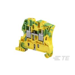 Borna de tierra 6-24 AWG 57A para riel DIN – 1SNK508150R0000 – TE ENTRELEC