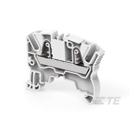 Borna de conexión paso directo 12-26 AWG 32A para riel DIN – 1SNK706010R0000 – TE ENTRELEC