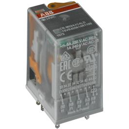 Relé Enchufable Tipo Miniatura CR-M110AC2 ABB
Relé de 8 Pines, 2 C/O
Tensión de Control: 110 VAC
Corriente Contactos: 12 A