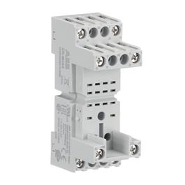 Base standard para 2 contactos (8 pines) CR-M2SS Unidad de empaque: 10 un