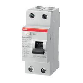 Interruptor Diferencial Bipolar FH202 AC-40/0,03 ABB
Corriente Nominal: 40 A
Intensidad de Defecto: 30 mA
No Requiere MCB Adicional