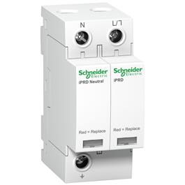 A9L65501 Descargador de Sobretensiones DPS Modular iPRD65r 1P + N 350V con transferencia remota Schneider Electric
