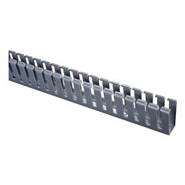 Canaleta Dexson Gris ranurada 25x40mm sin adhesivo