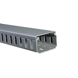 DXN10082 Canaleta ranurada Dexson de 60 x 40 mm y 2 m gris Schneider Electric