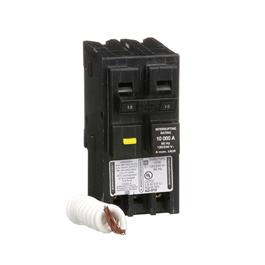 HOM215GFI Interruptor enchufable Homeline 15A 2P 120-240 VAC 10 kA GFCI 6mA Schneider Electric