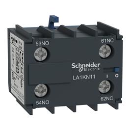 LA1KN11 Bloque de Contacto Tesys Auxiliar K 1NA + 1NC Terminales de Abrazaderas de Tornillo Schneider Electric