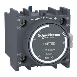 LAETSD Bloque De Contactos Auxiliares Temporizados 1Na+1Nc De 1 A 30 Segs Para Contactores Lc1E Schneider Electric