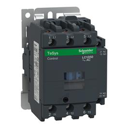 LC1D50F7 Contactor TeSys D 3P 50A 600VAC Bobina 110VAC - Schneider