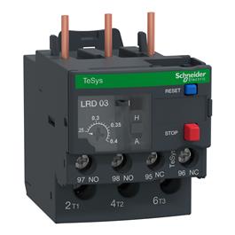 LRD03 Relé de Sobrecarga Térmica para Motor TeSys 0.25-0.4A Clase 10A Schneider Electric