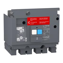 LV529488 Módulo de protección complementaria de la tierra de la Tierra EasyPact CVS 100-160 200 VAC a 440 VAC 30 mA a 10 A 3 polos Schneider Electric