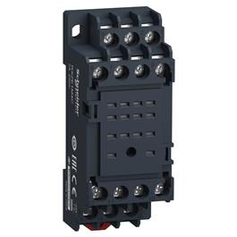 enchufe RXZ -contactos mixtos - 7 A - 250 V - tuerca - para relé RXM2.., RXM4..