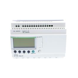 Rele Zelio - 12 entradas - 8 salidas - sin reloj - 240V AC - con display