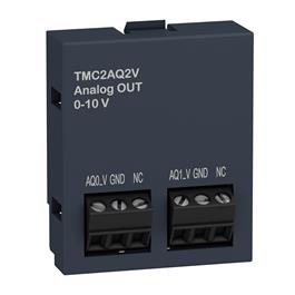 TMC2AQ2V Cartucho expansion - salidas analogas 2 x V - 12 bits - tornillo Schneider Electric