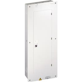 Tablero Trifásico HomeLine NTQT 12 cto 200A 240V totalizador puerta