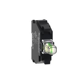 Bloque luminoso, Ø 22mm, LED integrado blanco, 48-120 V